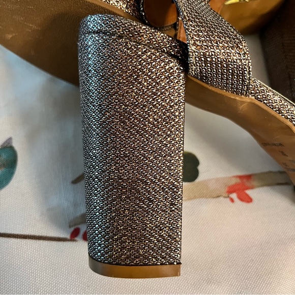 Glittery platform Sandals made in Brazil - Picture 7 of 11